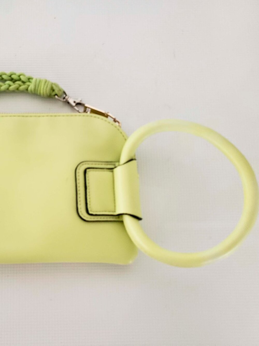 Simply Noelle's Lime Green Wristlet Bag